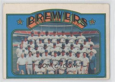 1972 O-Pee-Chee - [Base] #106 - Milwaukee Brewers Team [Good to VG‑EX]