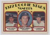 1972 Rookie Stars - Alan Closter, Rusty Torres, Roger Hambright [Good to&n…