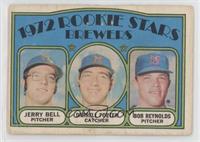 1972 Rookie Stars - Jerry Bell, Darrell Porter, Bob Reynolds [Good to …
