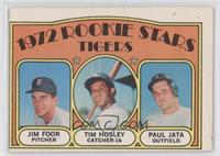 1972 Rookie Stars - Jim Foor, Tim Hosley, Paul Jata