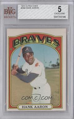 1972 O-Pee-Chee - [Base] #299 - Hank Aaron [BVG 5 EXCELLENT]