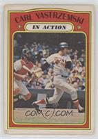 In Action - Carl Yastrzemski [Poor to Fair]