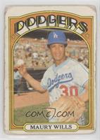 Maury Wills [Poor to Fair]