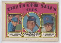 1972 Rookie Stars - Burt Hooton, Gene Hiser, Earl Stephenson [Poor to …