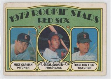 1972 O-Pee-Chee - [Base] #79 - 1972 Rookie Stars - Mike Garman, Cecil Cooper, Carlton Fisk [Good to VG‑EX]
