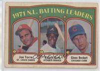 League Leaders - Joe Torre, Glenn Beckert, Ralph Garr