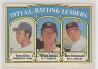 League Leaders - Tony Oliva, Bobby Murcer, Merv Rettenmund