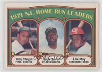 League Leaders - Willie Stargell, Hank Aaron, Lee May