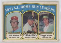 League Leaders - Bill Melton, Norm Cash, Reggie Jackson [Poor to Fair]