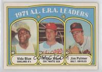 League Leaders - Vida Blue, Wilbur Wood, Jim Palmer