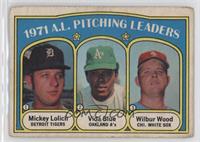 League Leaders - Mickey Lolich, Vida Blue, Wilbur Wood [Poor to Fair]