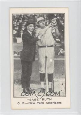 1972 TCMA 1922 American Caramel E121 Reprints - [Base] #_BARU.1 - Babe Ruth (Holding Bird) [Good to VG‑EX]