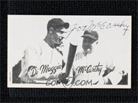Joe DiMaggio, Joe McCarthy [JSA Certified COA Sticker]