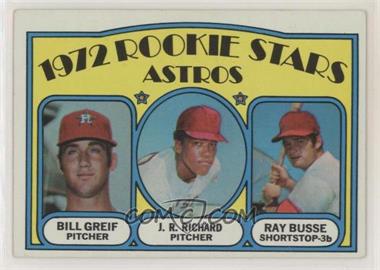 1972 Topps - [Base] #101 - 1972 Rookie Stars - Bill Greif, J.R. Richard, Ray Busse