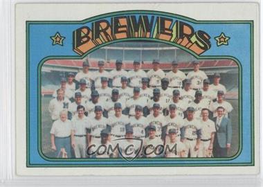 1972 Topps - [Base] #106 - Milwaukee Brewers Team