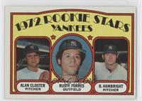 1972 Rookie Stars - Alan Closter, Rusty Torres, Roger Hambright