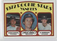 1972 Rookie Stars - Alan Closter, Rusty Torres, Roger Hambright