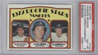 1972 Rookie Stars - Alan Closter, Rusty Torres, Roger Hambright [PSA 8&nbs…