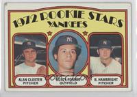 1972 Rookie Stars - Alan Closter, Rusty Torres, Roger Hambright [Good to&n…