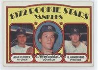 1972 Rookie Stars - Alan Closter, Rusty Torres, Roger Hambright [Noted]