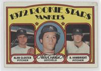 1972 Rookie Stars - Alan Closter, Rusty Torres, Roger Hambright