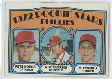 1972 Topps - [Base] #14 - 1972 Rookie Stars - Pete Koegel, Mike Anderson, Wayne Twitchell [Good to VG‑EX]