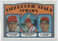 1972 Rookie Stars - Pete Koegel, Mike Anderson, Wayne Twitchell