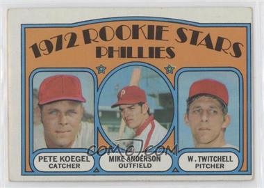 1972 Topps - [Base] #14 - 1972 Rookie Stars - Pete Koegel, Mike Anderson, Wayne Twitchell