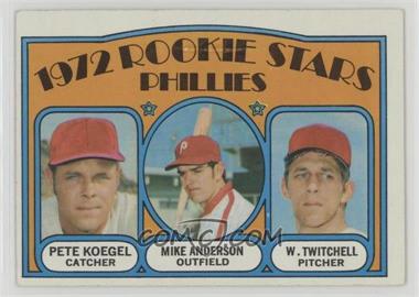 1972 Topps - [Base] #14 - 1972 Rookie Stars - Pete Koegel, Mike Anderson, Wayne Twitchell