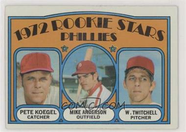 1972 Topps - [Base] #14 - 1972 Rookie Stars - Pete Koegel, Mike Anderson, Wayne Twitchell