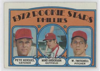 1972 Topps - [Base] #14 - 1972 Rookie Stars - Pete Koegel, Mike Anderson, Wayne Twitchell [Poor to Fair]