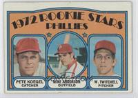 1972 Rookie Stars - Pete Koegel, Mike Anderson, Wayne Twitchell [Good to&n…