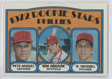 1972 Topps - [Base] #14 - 1972 Rookie Stars - Pete Koegel, Mike Anderson, Wayne Twitchell