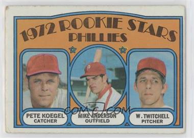 1972 Topps - [Base] #14 - 1972 Rookie Stars - Pete Koegel, Mike Anderson, Wayne Twitchell