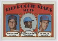 1972 Rookie Stars - Buzz Capra, Leroy Stanton, Jon Matlack