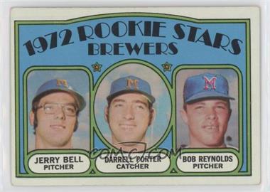 1972 Topps - [Base] #162 - 1972 Rookie Stars - Jerry Bell, Darrell Porter, Bob Reynolds (Jerry Bell and Darrell Porter Photos are Reversed)