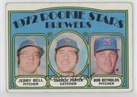 1972 Rookie Stars - Jerry Bell, Darrell Porter, Bob Reynolds (Jerry Bell and Da…