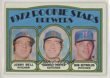 1972 Topps - [Base] #162 - 1972 Rookie Stars - Jerry Bell, Darrell Porter, Bob Reynolds (Jerry Bell and Darrell Porter Photos are Reversed)