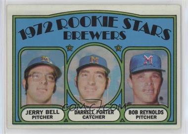 1972 Topps - [Base] #162 - 1972 Rookie Stars - Jerry Bell, Darrell Porter, Bob Reynolds (Jerry Bell and Darrell Porter Photos are Reversed)