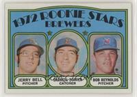 1972 Rookie Stars - Jerry Bell, Darrell Porter, Bob Reynolds (Jerry Bell and Da…