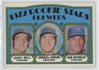 1972 Rookie Stars - Jerry Bell, Darrell Porter, Bob Reynolds (Jerry Bell and Da…