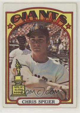 1972 Topps - [Base] #165 - Chris Speier