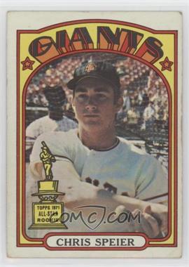 1972 Topps - [Base] #165 - Chris Speier