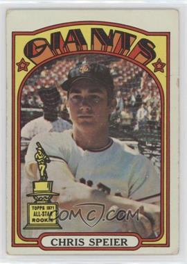 1972 Topps - [Base] #165 - Chris Speier