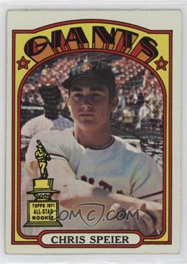 1972 Topps - [Base] #165 - Chris Speier