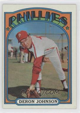 1972 Topps - [Base] #167 - Deron Johnson