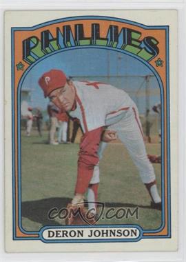 1972 Topps - [Base] #167 - Deron Johnson