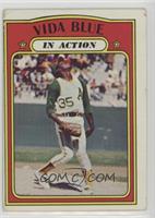 In Action - Vida Blue [COMC RCR Poor]