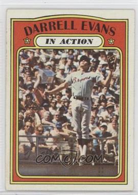 1972 Topps - [Base] #172 - In Action - Darrell Evans [Noted]