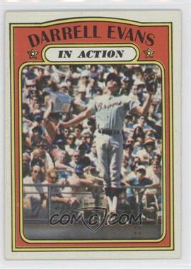 1972 Topps - [Base] #172 - In Action - Darrell Evans [Noted]